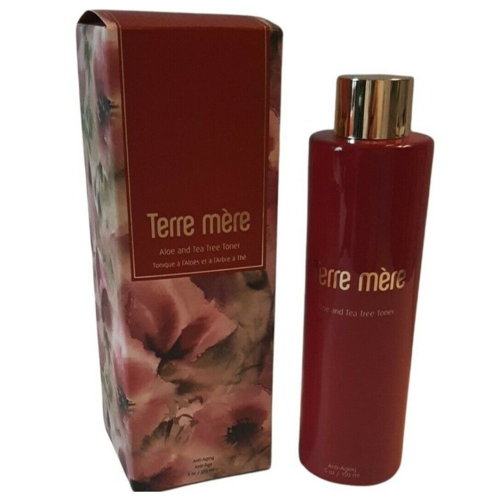 Terre Mere Aloe and Tea Tree Toner New in Box 5 oz. Full Size